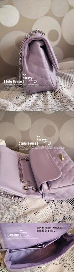หมดค่ะ กระเป๋าLuluhouse รุ่นL75-01lp ของแท้ 100% กระเป๋าสะพายแฟชั่นเกาหลีสีม่วงอ่อนLavender